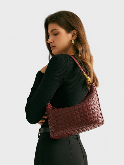 Isa Burgundy Bag