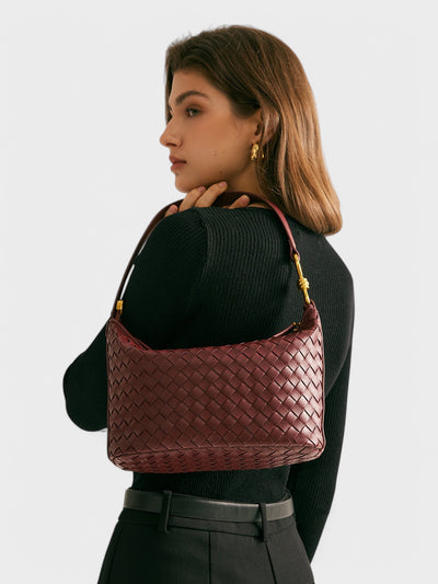 Isa Burgundy Bag