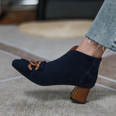 Amara Velvet Stitch Shoes