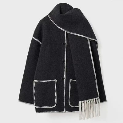 Elara Fringe Coat