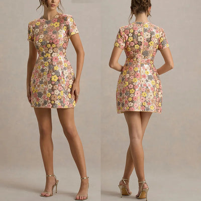 Isabella Floral Mini Dress