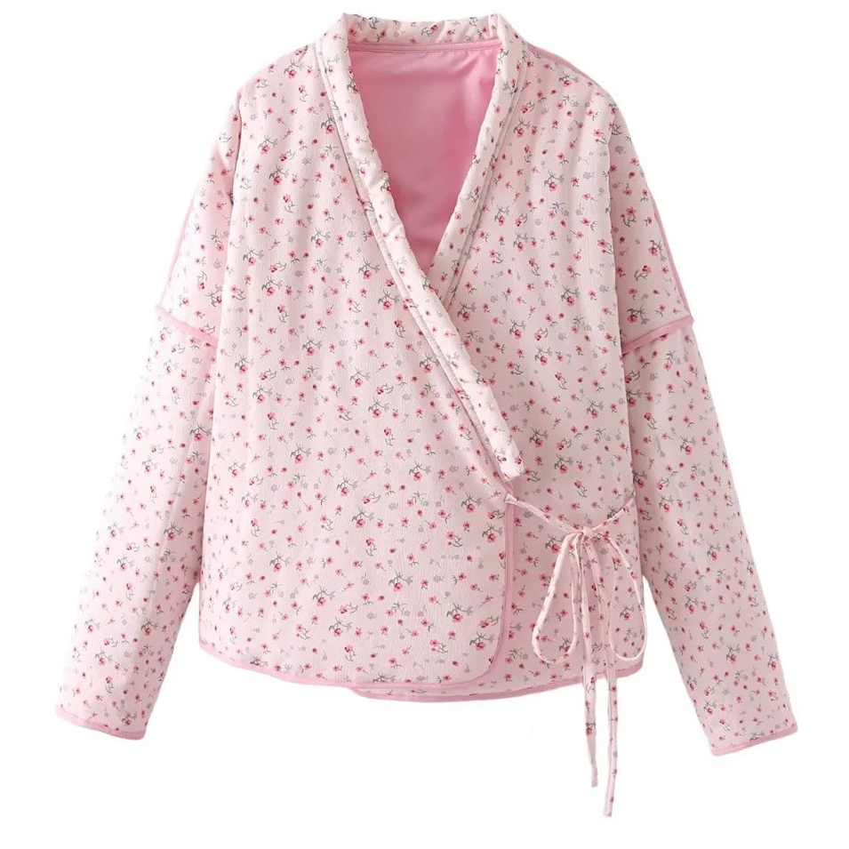 Amber Whisper Wrap Jacket