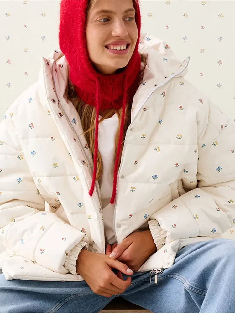 Bloom Haven Puffer Jacket