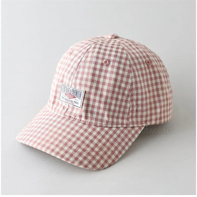 Autumn Checkered Cap