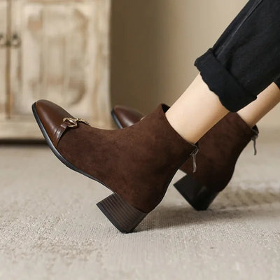 Clara Chain Ankle Boots