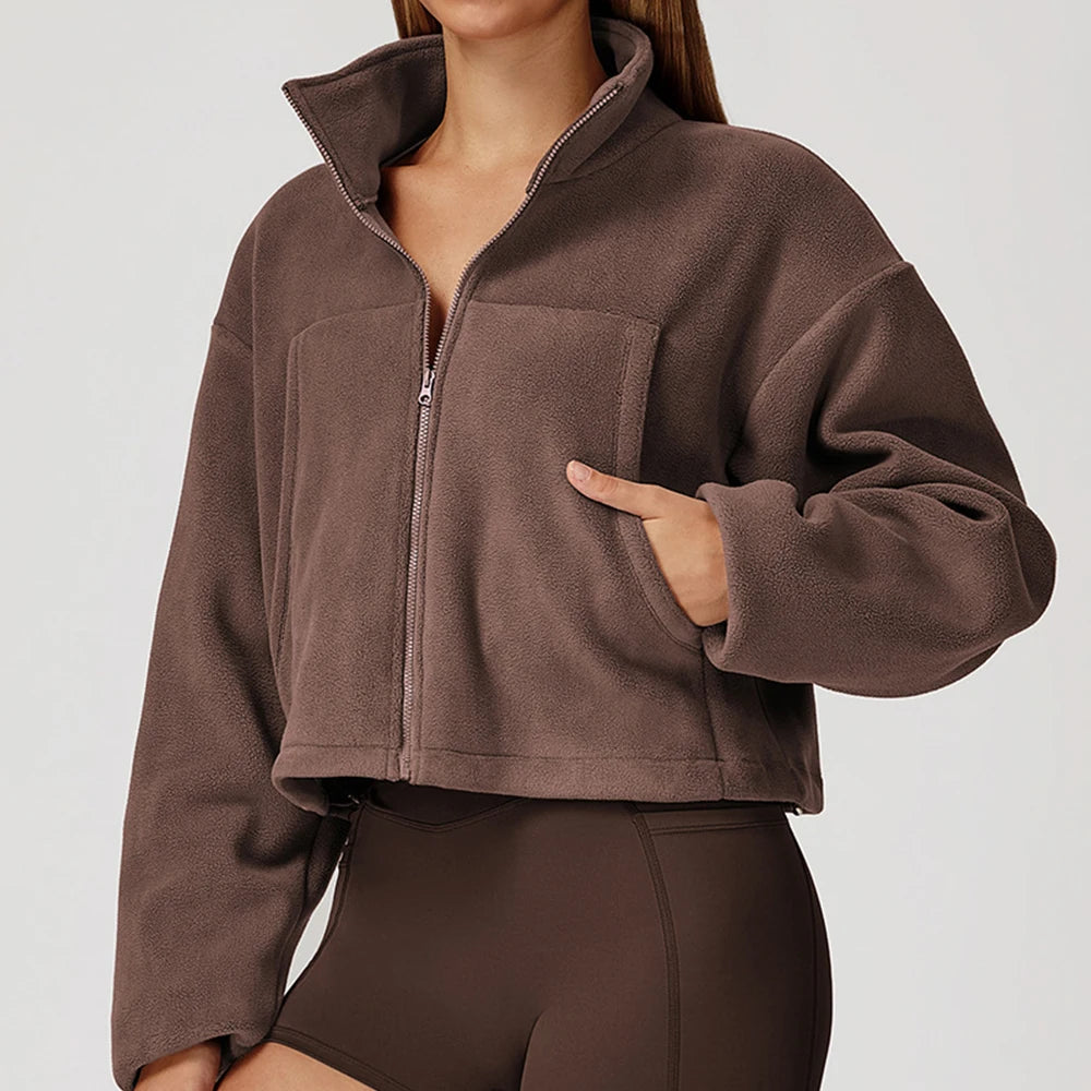Sarah Zip Fleece Jacket