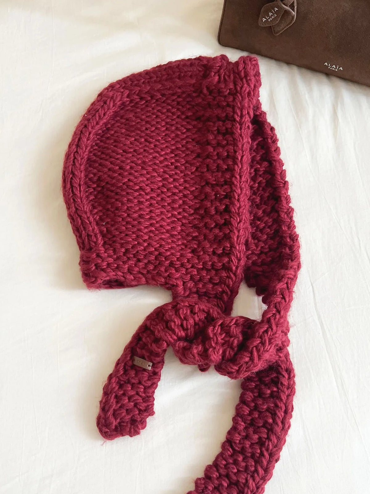 Chunky Knit Hood Scarf