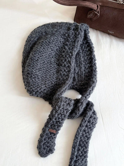 Chunky Knit Hood Scarf