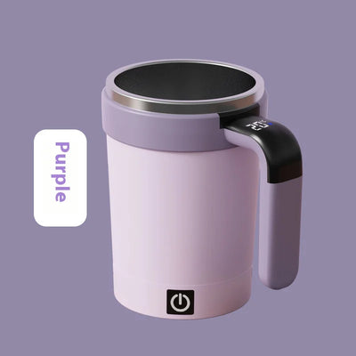 Smart Magnetic Self-Stirring Temperature Cup
