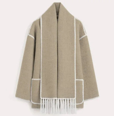 Elara Fringe Coat