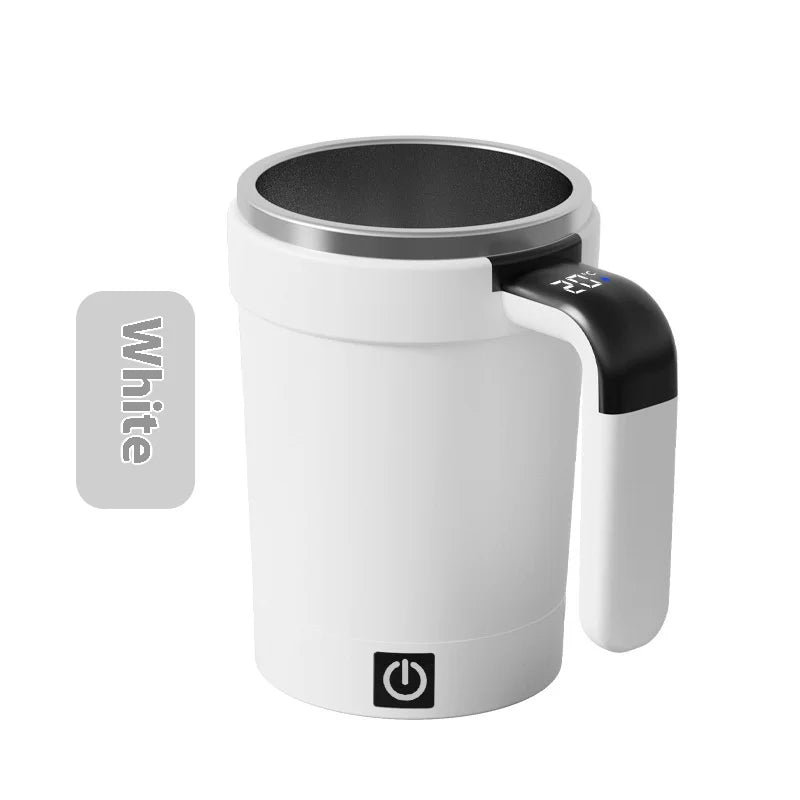 Smart Magnetic Self-Stirring Temperature Cup