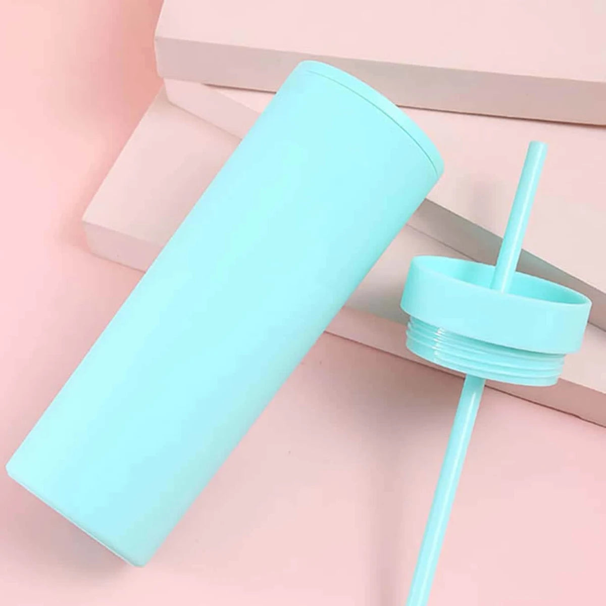 Matte Reusable Tumbler – 16oz