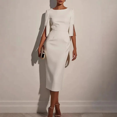 Elena Midi Elegance Dress