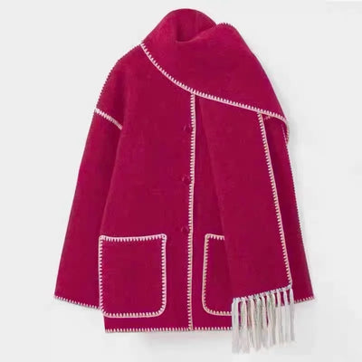 Elara Fringe Coat
