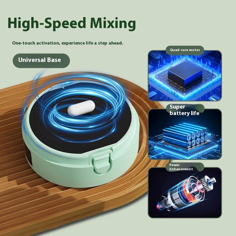 Smart Magnetic Self-Stirring Temperature Cup