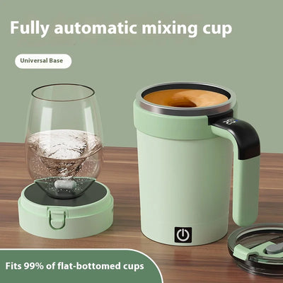Smart Magnetic Self-Stirring Temperature Cup