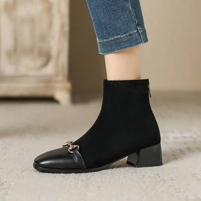 Clara Chain Ankle Boots