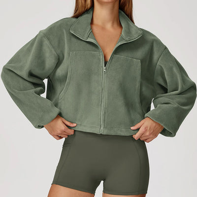 Sarah Zip Fleece Jacket