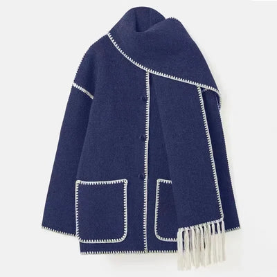 Elara Fringe Coat
