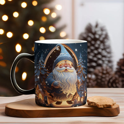 Christmas Color Changing Mug Santa Claus Ceramic Magic Mug